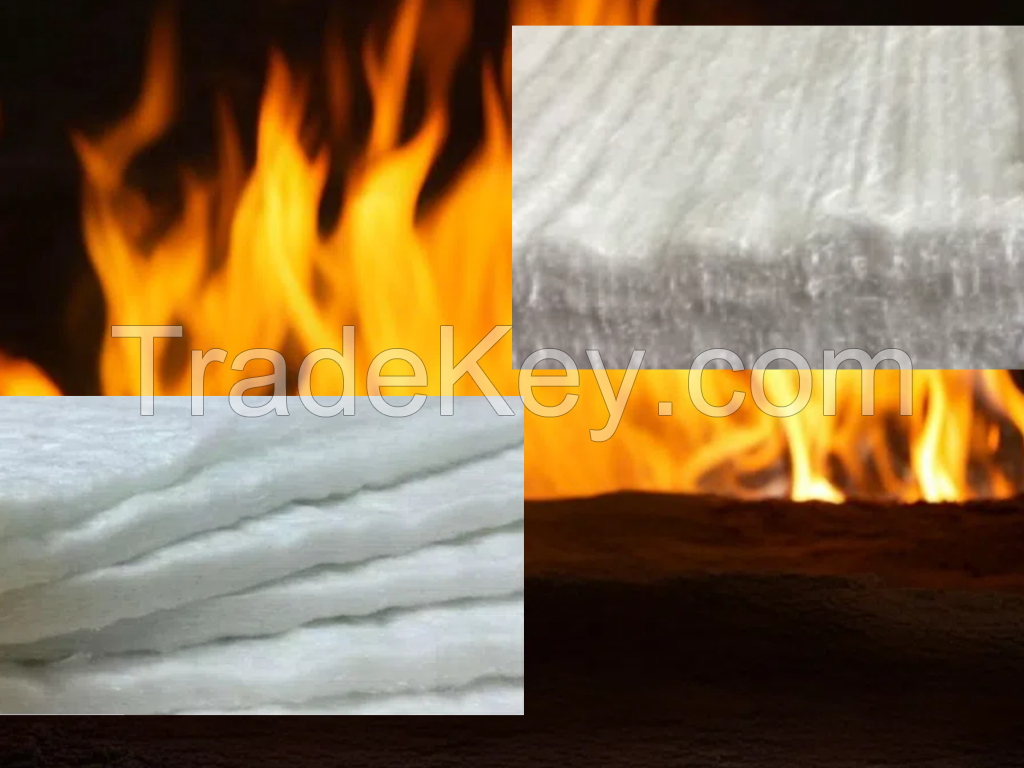 Fiberglass Needle Punched Felt High-Temperature Insulation & Fire Protection