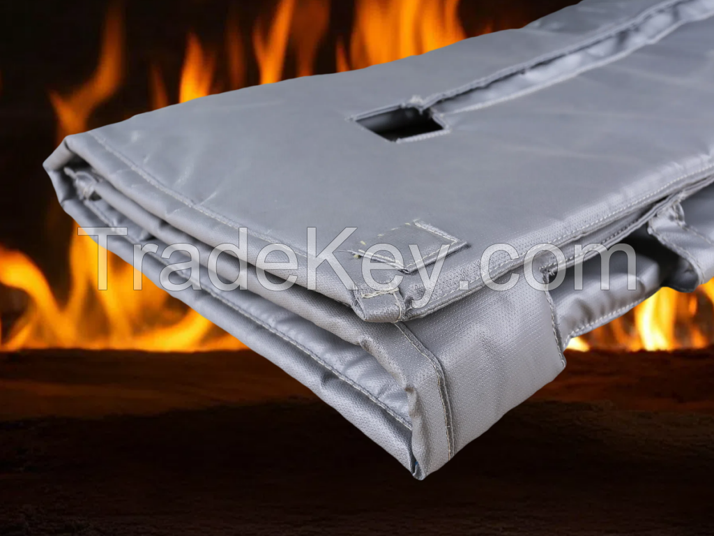 Custom Insulation Jacket Flexible Thermal Cover for Injection Molding and Industrial Equipment