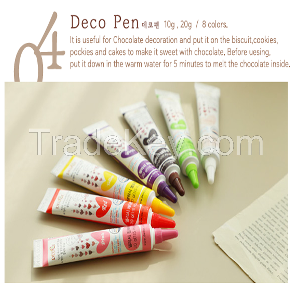 Korea choco pen, soft pen, icing pen