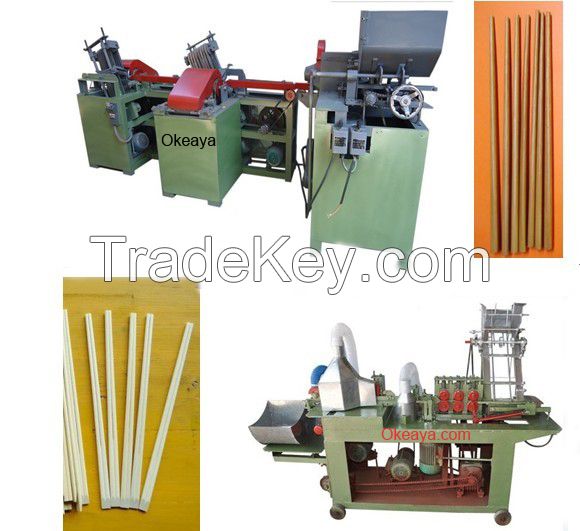 Chopstick making machine, Chopstick making line, toothpick making machinie