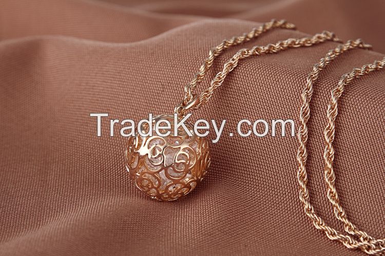 2015 new products, novelty necklace with crystal, best business gift