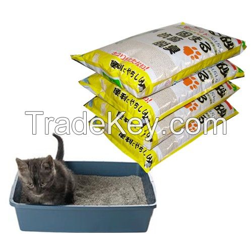 Bentonite cat litter