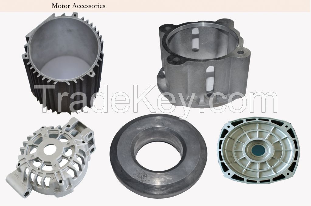 Aluminum motor housing, Aluminum die cating accessories