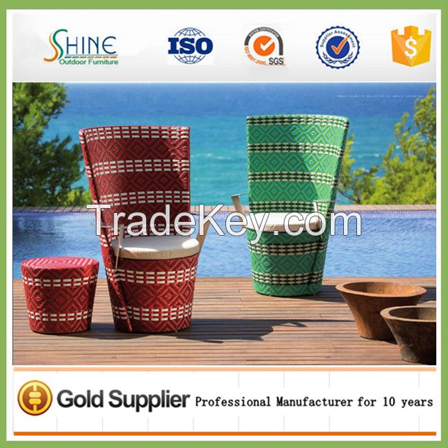 Hot Sale Garden High Back Chair Set SFM3-20150525-10