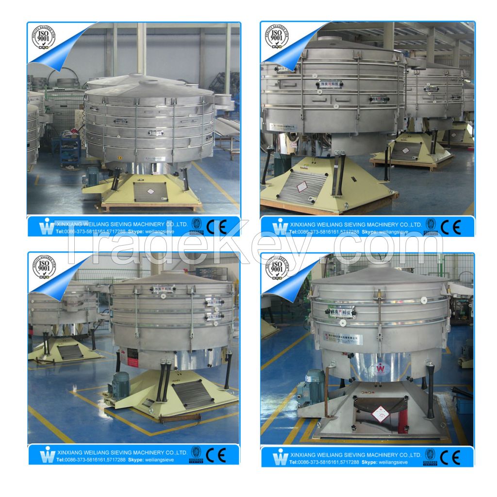 YBS food grade tumbler screening sieve separator machine