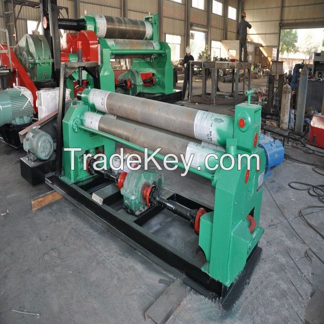 W11S Series Hydraulic Upper Roller Universal Plate Rolling Machine