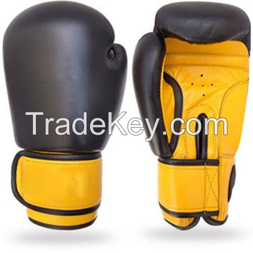 Mens Leather Boxing gloves