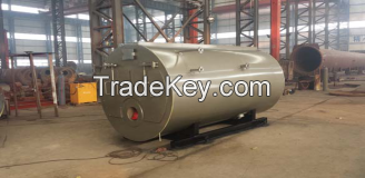 Natural gas steam boiler