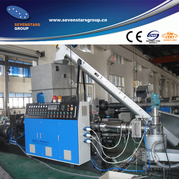 Crushed PE film pelletizing machine