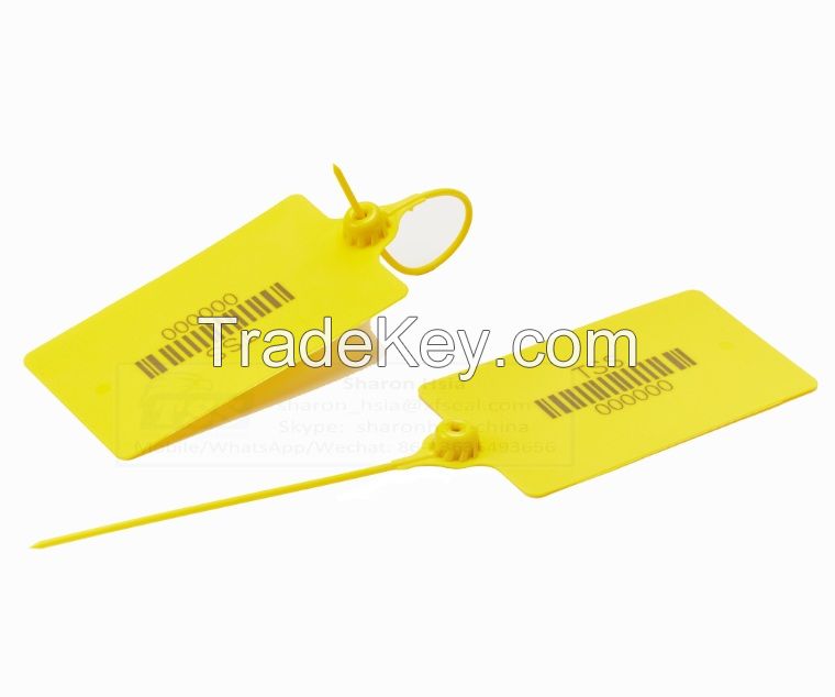 Large Flag Pull-tight Plastic Seal for Reverse Logistics Security Seal Plastic Tag Model No. RTPS250-BIGFLAG