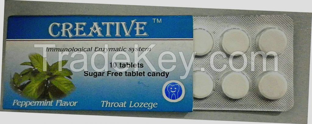 Sell sugar free colostrum throat lozenge tablet