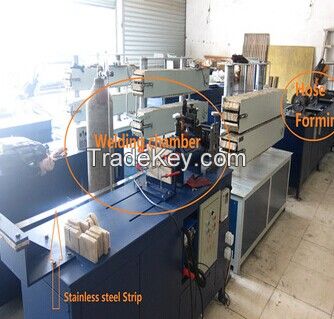 flexible  corrugated hose making machine