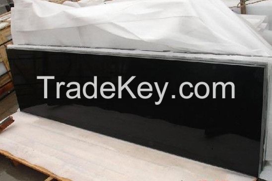 Shanxi A grade black granite stone slab and tile