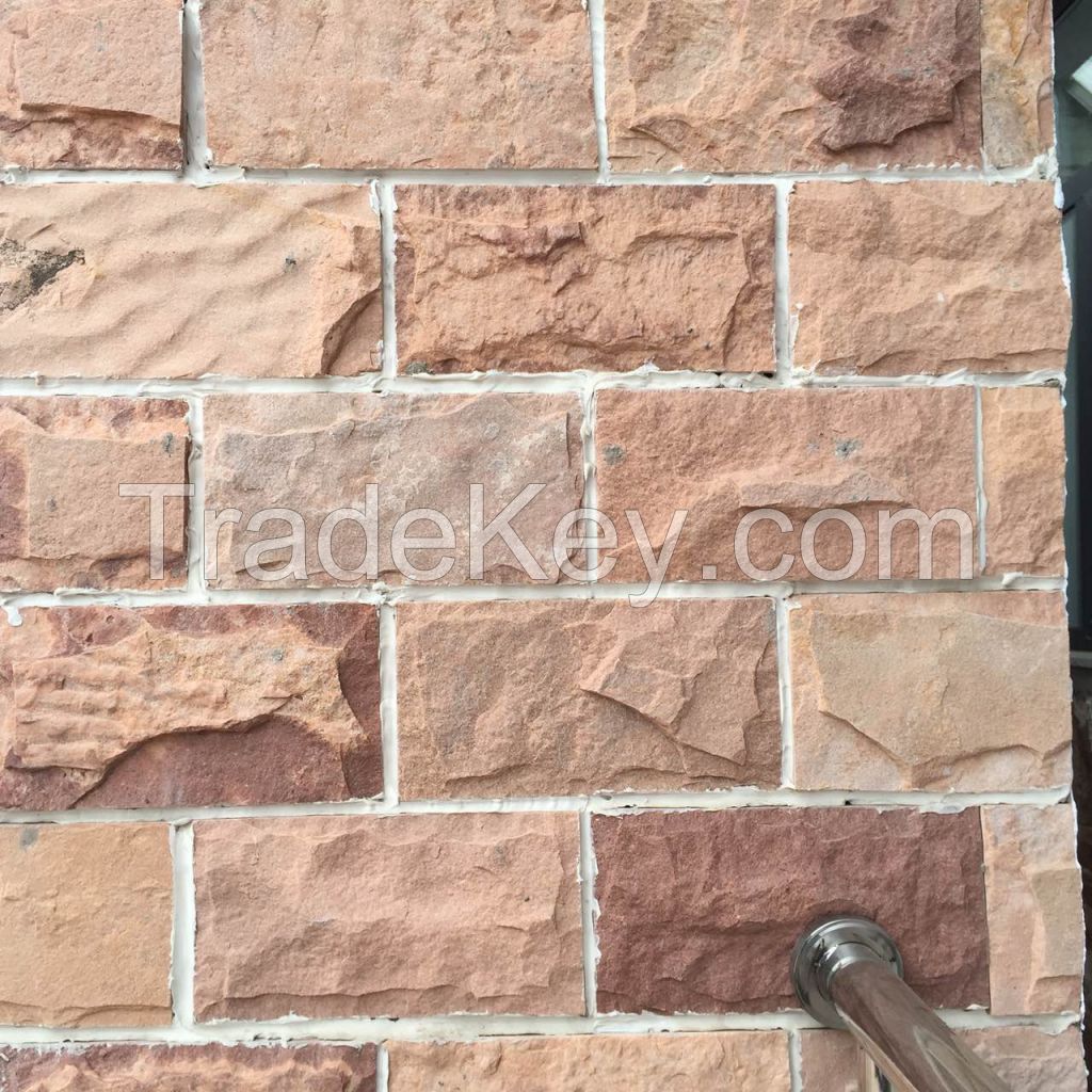 Mushroom stone brown for exterior wall decoration