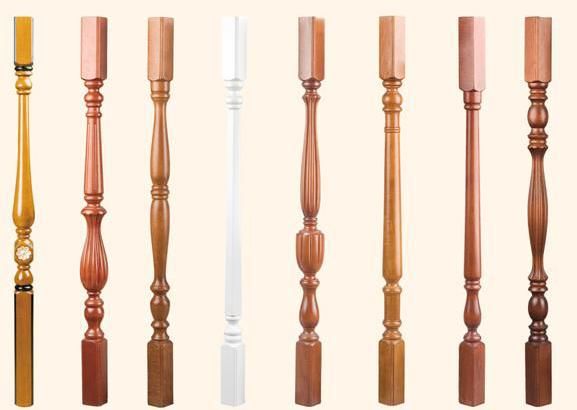 Wood baluster