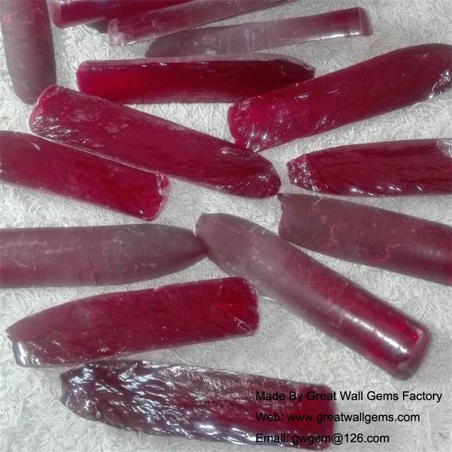 ruby corundum rough