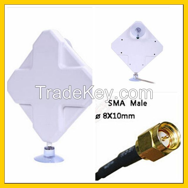 35dBi 4G EXTERNAL LTE WIFI SMA male Antenna Amplifier Booster Connector for HUAWEI B593 B890 B880 4G Antenna