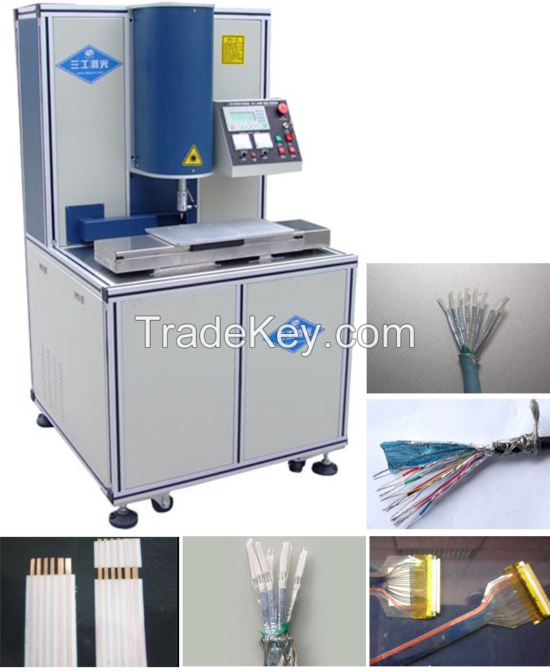 Laser Wire Stripping Machine For Peeling Cable Fields