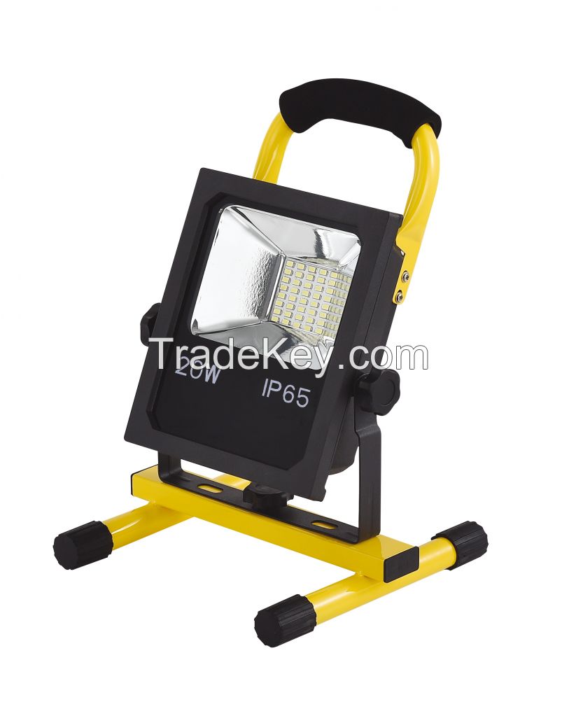 20W charging LED flood light