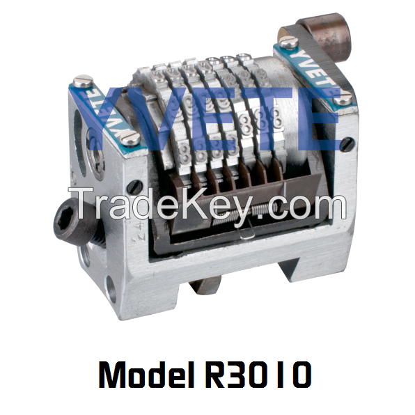 Rotary Numbering Machine, 5/32" Gothic font