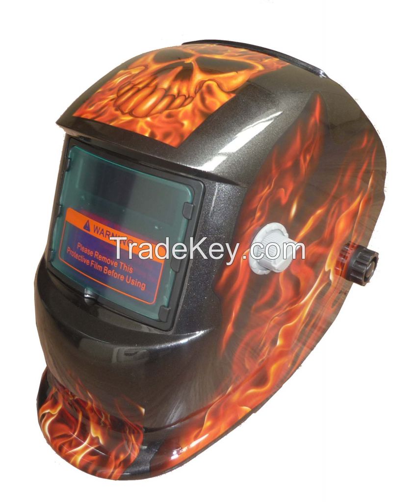 Auto darkening welding helmet supplying with OEM customized, buyer label available