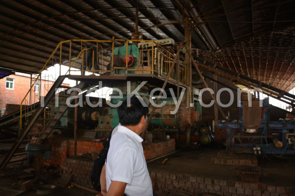 Sell medium scale brick making line/ brick machine/ tunnel kiln/hoffman kiln