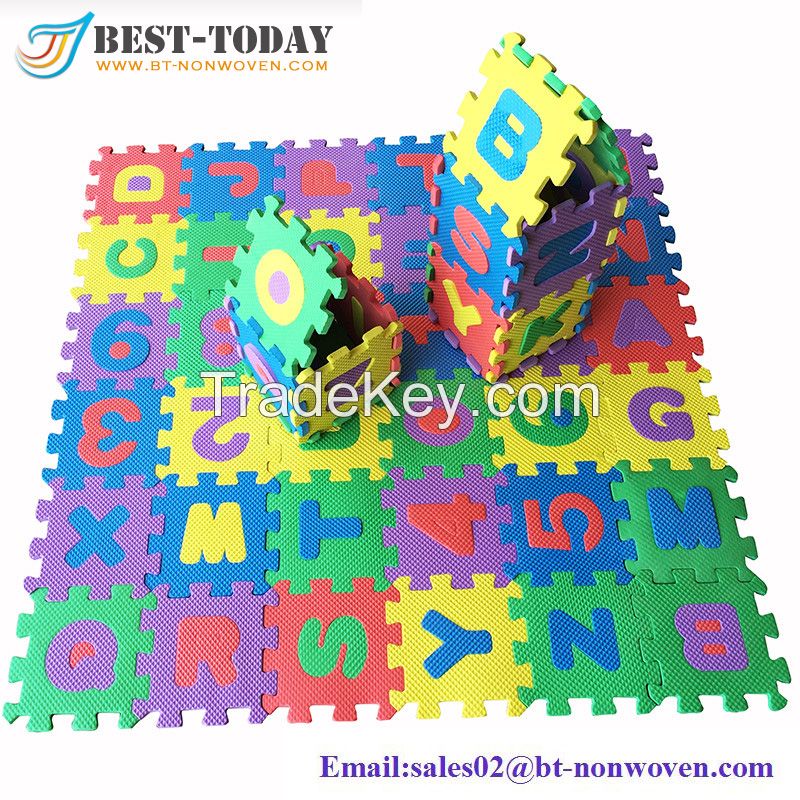 1.5cm nontoxic and waterproof EPE foam interlocking puzzle mat