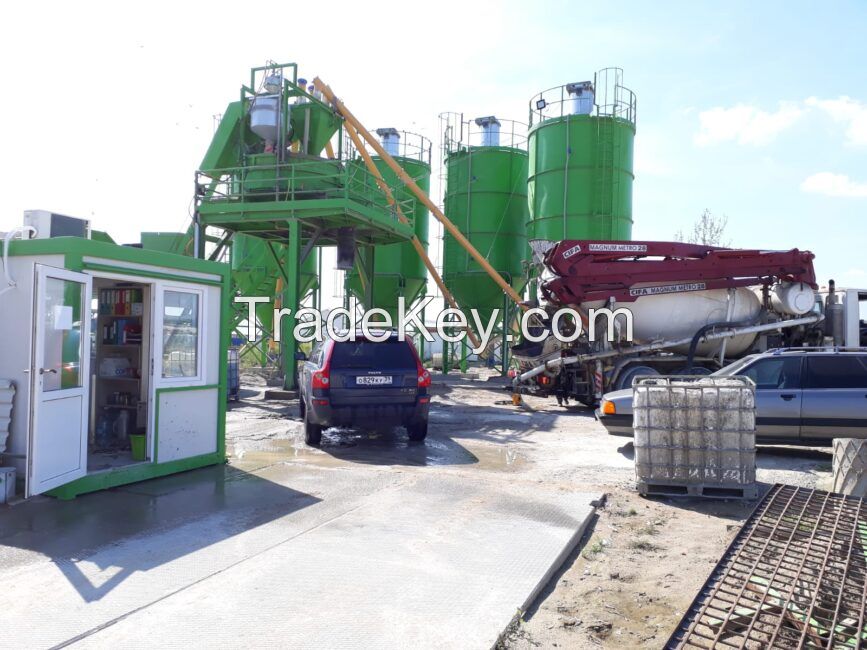 SUMAB T-80 STATIONARY CONCRETE PLANT