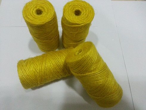 Jute twine Yellow