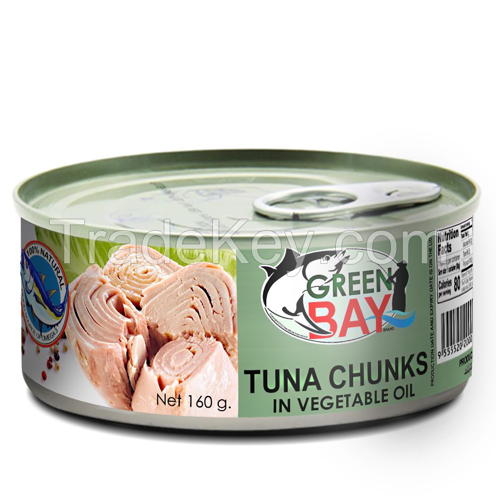 Sell Canned Skipjack Tuna in Vegetable Oil 160 g.