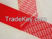 customized tamper evident security tapes