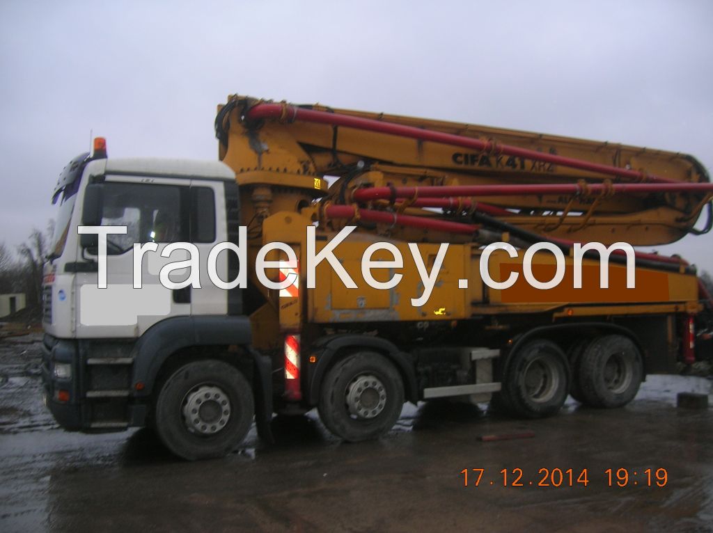 MAN TGA 35.430 + CIFA K 41 CONCRETE PUMP (2006)