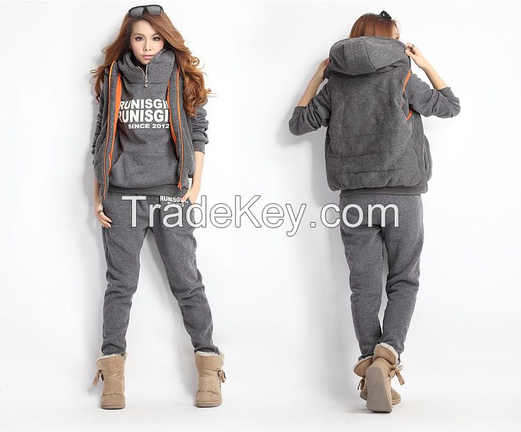 Japon Style 3 Piece Set - Tracksuit Hoodie/Waistcoat/Sweatpants