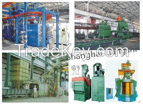 Shot Blasting and Pretreatment Line