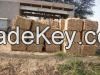 Hay straw bale, wheat straw bale, hay for animal feeding, cattle feed straw