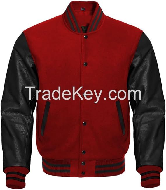 Custom Desing Letterman Jacket Varsity Jacket Baseball Jacket