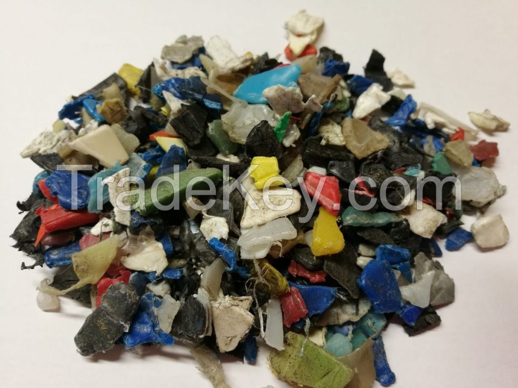 HDPE Extrusion mix post consumer scrap