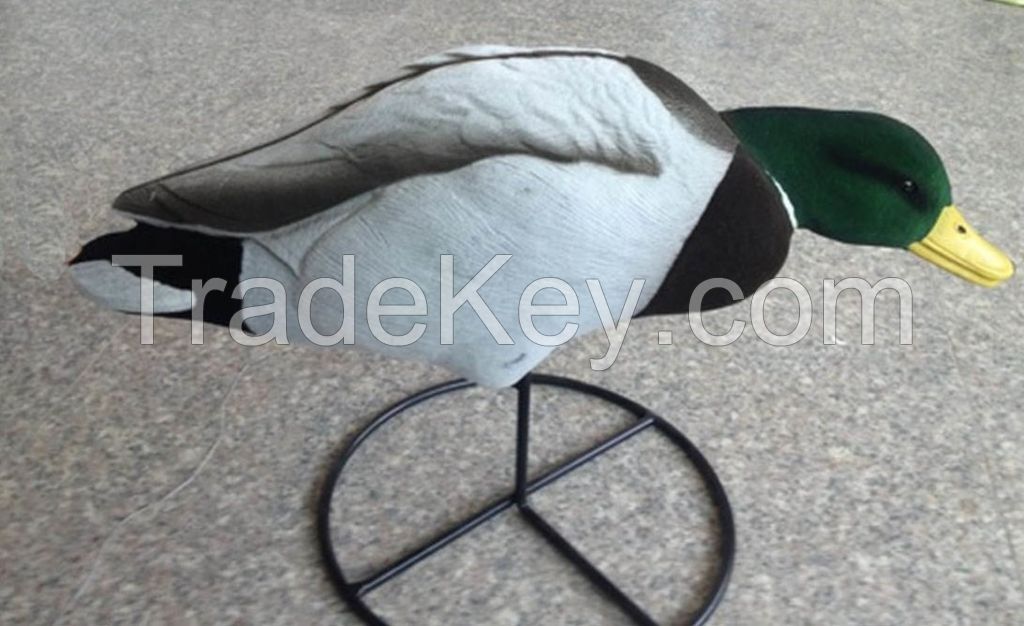 Full body Mallard field decoy feeding with realistic painting from China factory sports afield game hunting