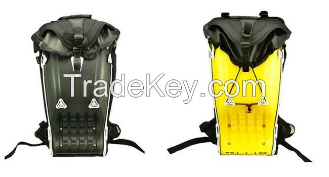 ABS material stronger back protect motorcycle sports backpack