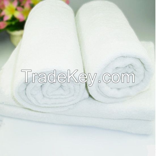 pure white towel