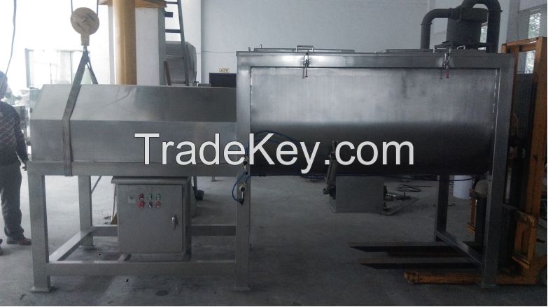 Horizontal Double Ribbon Mixer Blender