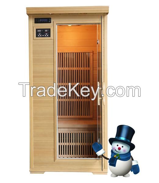 Hemlock carbon fiber Far Infrared sauna room home sauna