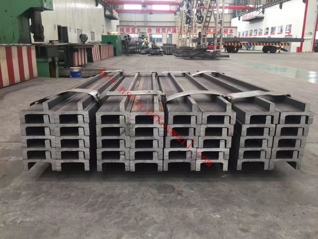 Hot rolled forklift truck door frame C profile H profile J profile special steel