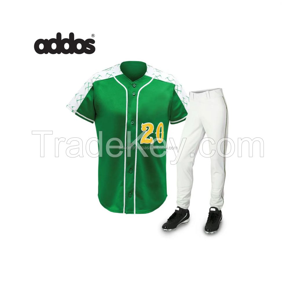 OEM Based Customized Baseball Uniform