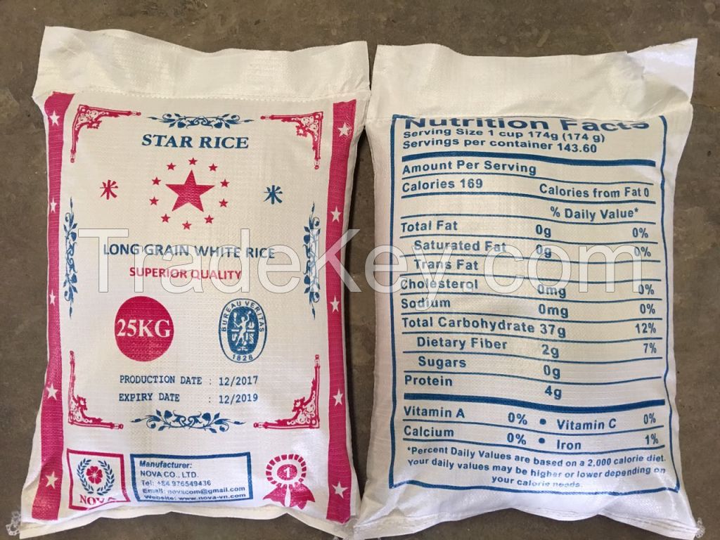 Long Grain White Rice 5% Broken the best quality