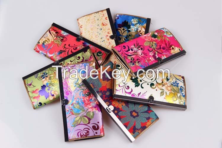 New Silk Purse  Pouch Chinese Gifts Presents Art of works Woman girl Wallet