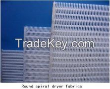 polyester synthetic fabric spiral dryer fabrics with fillers for paper making /water treatment/filters