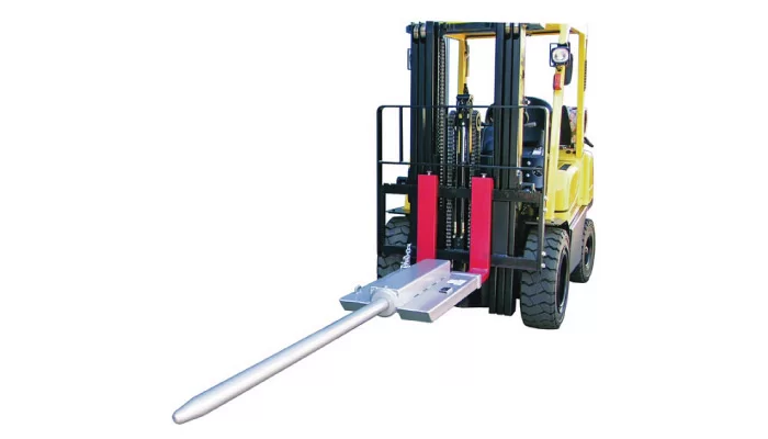 carpet boom carpet pole for forklift, Pin Shaft Mounted Coil Booms for forklift, Slip-on Roll Prong