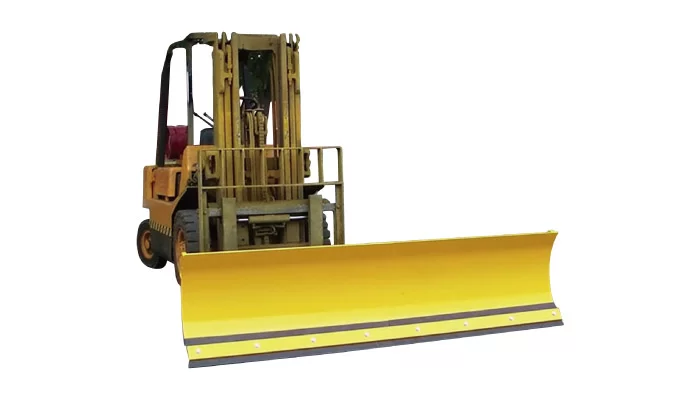 forklift snow plough, forklift snow plow