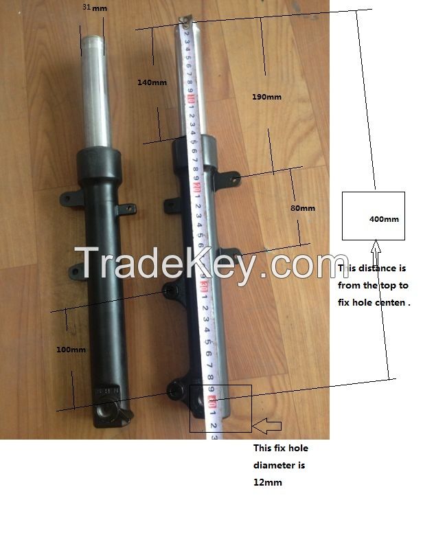 shock absorber for e-scooter or e-bike  or motorcycle